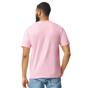 เสื้อยืดคอกลมแขนสั้นผ้าฝ้าย100% สำหรับผู้ชายเสื้อยืดคอกลมแขนสั้นผ้าฝ้ายหนัก - Product Image 4