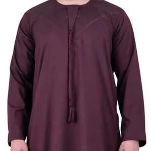 Top Selling Plus Size Caftan Design for Muslim Arab Men Boys Moroccan Thobe Thawb Islamic Male Prayer Clothing Jubba Thobe - Product Image 3