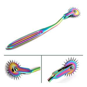 Venta al por mayor neurológico Wartenberg molinete 1 y 3 cabezas de acero inoxidable multicolor Arco Iris Pin rueda equipo de diagnóstico - Product Image 4