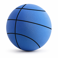 Ballon de Basket Silencieux Elite Taille 7 Mousse PU 340g Entraînement Intérieur Doux OEM