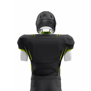 Uniforme de football américain personnalisé de haute qualité 100% polyester pour hommes, respirant, sans manches, grande taille, toutes saisons, numérique - Product Image 6
