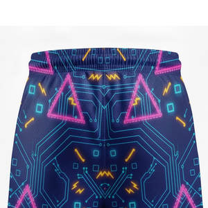 Shorts en mesh pour hommes imprimés sur mesure, logo d'équipe sublimé, vêtements de sport performants pour les équipes de club et les tournois - Product Image 4