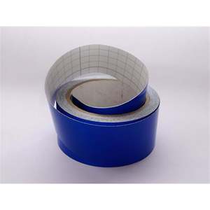 Bande réfléchissante bleue 5 cm x 10 m, ruban de signalisation - Product Image 3