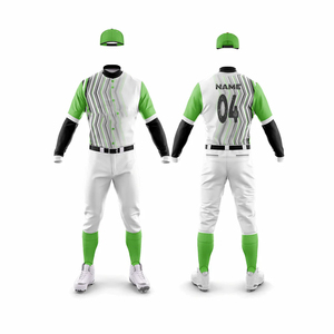 Uniforme de baseball personnalisé Logo de votre équipe Vêtements de baseball Uniforme de baseball pour hommes Dernière conception 2025 - Product Image 6