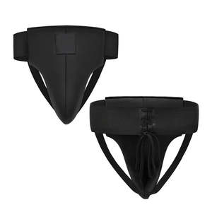 Service OEM, faible MOQ, protège-guêtres personnalisable en cuir et PU pour hommes, pour l'entraînement aux arts martiaux - Product Image 4