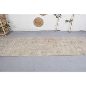 พรมขนแกะสีเบจเป็นมิตรกับสิ่งแวดล้อม2.9x10ฟุตแบบดั้งเดิมดีไซน์เย็บปะติดปะต่อกัน - Product Image 3