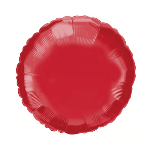 Globo Circular Rojo para Fiestas, 24 Pulgadas (60 cm), Bolsa de 12 Unidades - Product Image 2