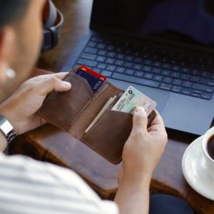 Vintage Style Genuine Leather Slim <b>Wallet</b> With RFID Blocking Protection - Product Image 1