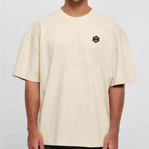 Camiseta de gran tamaño para hombre de moda, cómoda camiseta de verano, precio de fábrica, el mejor Material, camiseta de gran tamaño - Product Image 1