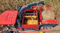 Moissonneuse-batteuse d'occasion à double usage pour la récolte du maïs et la coupe de la paille, capacité de récolte 9700 kg, 0-500 heures d'utilisation
