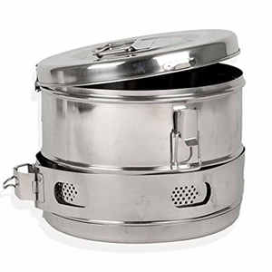 Tambour autoclave en acier inoxydable allemand à usage intensif personnalisable, marque privée, utilisation hospitalière, plateau d'instruments chirurgicaux réutilisables - Product Image 4