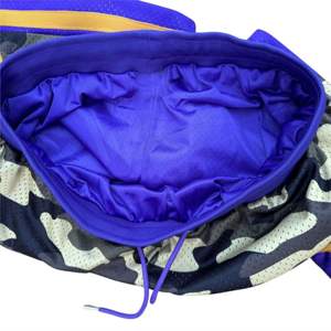 <b>Camo</b> Heavy Mesh Basketball <b>Shorts</b> | Sublimated Design, Embroidered Logo, Side Pockets & Inner Lining | Men's Athletic Sportswear - Product Image 3