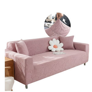 Housse de canapé premium 2 pièces, taille universelle, épaisse et chaude, housse de canapé en tissu, provenant directement de l'usine au Vietnam, pour la protection du canapé - Product Image 1