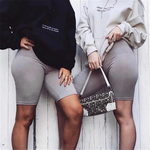 Bas quantité minimale de commande OEM ODM haute qualité taille haute blanc sans couture grande taille Fitness vêtements d'activité femmes dames Yoga Biker Shorts - Product Image 6