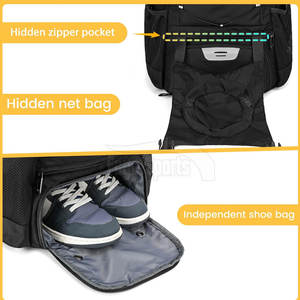 Bolsa de béisbol de uso al aire libre de gran capacidad personalizada de alta calidad bolsa de béisbol impermeable hecha en Pakistán - Product Image 3