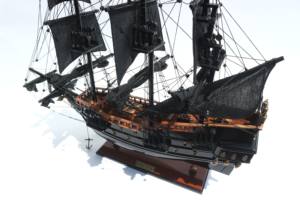 BLACK PEARL-GIA NHIEN CO. LTD TS0112W Modèle de bateau en bois de petite taille, produit de haute qualité fabriqué au VIETNAM - Product Image 3