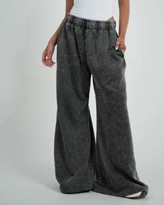 Pantalon en jean coupe ample style streetwear 100% qualité supérieure, impression personnalisée, service OEM en gros - Product Image 5