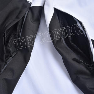 Pantalones de Nieve Impermeables de Moda 2025 en Blanco y Negro con Múltiples Bolsillos, Cintura con Cordón y Forro Cálido para Invierno - Product Image 6