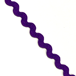 Cinta de Zig Zag de colores sólidos personalizable al por mayor, ribete de Ric Rac sólido para prendas y zapatos - Product Image 1