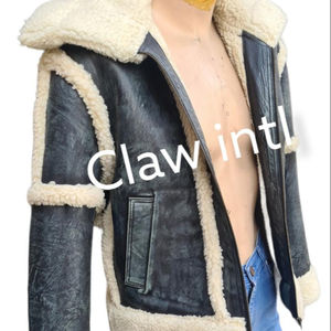 Chaqueta de Cuero de Diseño Vintage, Personaliza Tu Propia Chaqueta de Cuero para Hombre, Venta al Por Mayor de Fábrica - Product Image 1