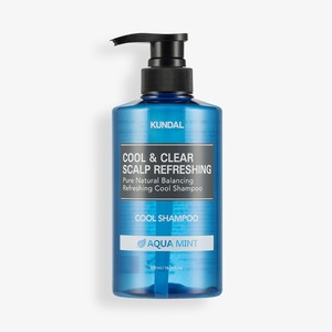 KUNDAL COOL & CLEAR REFRESHING <b>SHAMPOO</b> 500ml- AQUA MINT - Product Image 1