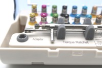 Descuentos profundos de fábrica implante Dental herramienta de restauración Universal odontología Kit quirúrgico llave dinamométrica destornilladores Kit de dentista