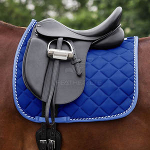 Almohadilla de sillín de caballo ligera personalizada al por mayor con forro polar equipo ecuestre para doma y protección de caballos - Product Image 2