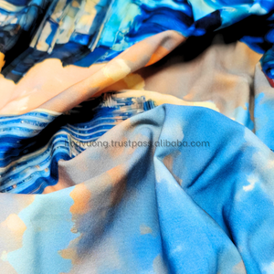 Tela de seda OEM 100D 155cm de ancho Textil transpirable para verano casual y camisas - Product Image 2