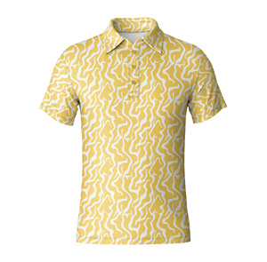 T-shirt de golf en jersey solide haute performance anti-rides pour homme, évacuation de l'humidité et logo personnalisé OEM Vietnam - Product Image 3