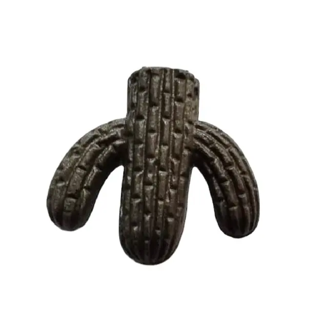 Cactus albero rustico solido in ghisa mobili antichi nero armadietto porta della cucina cassetto ferro zinco acciaio lega maniglie e manopole