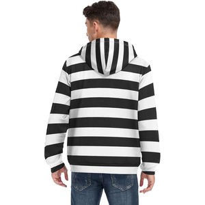 Couleur de la peau Logo personnalisé 400 Gsm haute qualité coton polaire à capuche fermeture éclair hommes vestes avec poche - Product Image 3