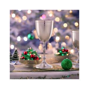 Gobelet à vin en laiton argenté, best-seller | Verres élégants pour cocktails, whisky et dîner, pour salon et bar, provenant d'un grossiste indien - Product Image 2