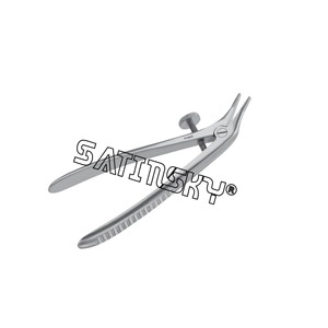 Fórceps removedores telescópicos de 14 CM, instrumentos de acero inoxidable para ortodoncia fabricados con AISI 420 de buena reputación - Product Image 3