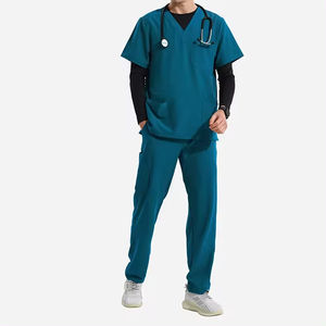USA OEM médico regular Scrub hombres enfermería Scrubs cómodo para hombres Jogger Scrubs Set - Product Image 1
