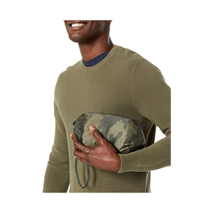 Chaqueta de Lona Acolchada Impermeable y Cómoda para Hombre, Otoño Invierno 2025, Venta al por Mayor, Logotipo Personalizado Bordado, Cuello Mao, Camuflaje - Product Image 6