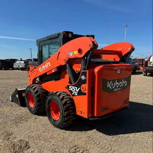 Livraison gratuite Kubota SSV75 chargeuse compacte à dérapage diesel avec moteur de 55,4 kW chargeur compact à levage vertical pour l'agriculture et la construction - Product Image 6