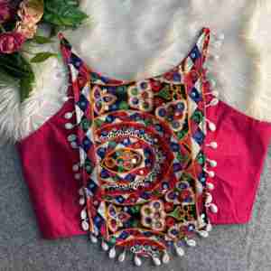 เสื้อเบลาส์ผ้าเรยอนปักรหัสสำหรับเทศกาลเสื้อผ้าจาก surat ในอัตราต่ำสุด - Product Image 6