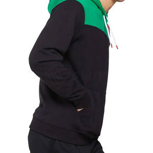 Sweatshirts à capuche 100% coton pour hommes Style Unique Respirant Polaire Solide Motif Hiver Conception de Poche Sweatshirts Chauds - Product Image 3