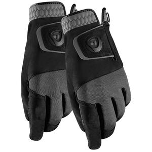 Gants de golf en cuir d'agneau de couleur noire douce de haute qualité gants de logo personnalisés respirants pour golfeur gants de golf tous temps - Product Image 1