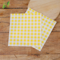 Papier d'emballage pour sandwichs imprimé sur mesure, papier alimentaire résistant à la graisse pour les charcuteries, les boulangeries, les cafés et les restaurants