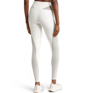Bas quantité minimale de commande Leggings de Yoga pour femmes de haute qualité taille moyenne motif solide écologique séchage rapide vêtements de Fitness personnalisables - Product Image 3