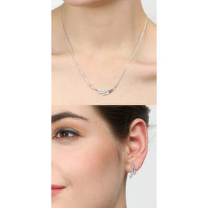Compre en Línea Conjuntos de Pendientes de Plata de Ley 925 de Primera Calidad para Bodas - Product Image 6