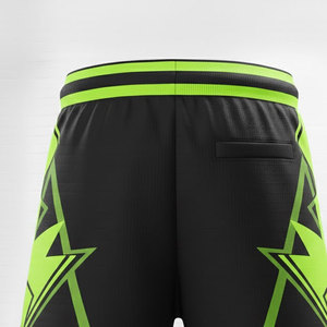 กางเกงขาสั้นตาข่ายมองเห็นได้ชัดเจน พร้อมแถบสะท้อนแสงและโครงสร้างระบายอากาศ สำหรับการวิ่งตอนเย็นและการฝึกซ้อมกลางแจ้งอย่างปลอดภัย - Product Image 6