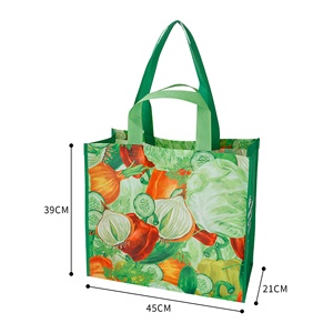 Sac de courses en tissu non tissé avec motif personnalisable et options multi-tailles - Product Image 6