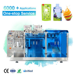 Machine d'emballage et de scellage de sachets Doypack pour liquides (huile, eau, miel, sauces, jus) - Meilleures ventes - Product Image 1