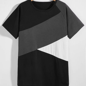 Camiseta de alta calidad 100% algodón color personalizado para hombres camiseta de ajuste regular Stock ropa a granel camiseta - Product Image 1