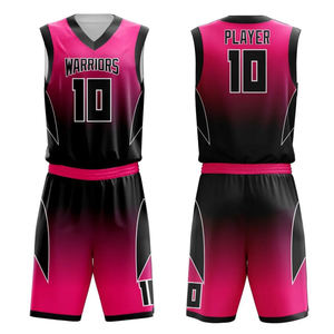 Maillots réversibles de basket-ball de sublimation personnalisés OEM uniformes de basket-ball sublimés personnalisés - Product Image 2