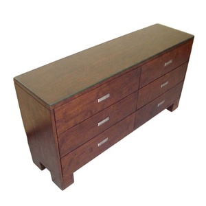 Commode moderne en teck, coiffeuse minimaliste, armoire de chambre, commode à tiroirs pour hôtel et ensembles de meubles de chambre - Product Image 5