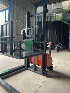 Kho Thiết bị nâng <span class=keywords><strong>Stacker</strong></span> 1.5 tấn xe nâng điện Pallet <span class=keywords><strong>Stacker</strong></span> Max nâng cao 3 mét Sản xuất tại Việt Nam - Product Image 5