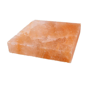 กระเบื้องเกลือหิมาลัยแกะสลักจาก20X20X3กระเบื้องทำอาหารจากปากีสถาน - Product Image 1